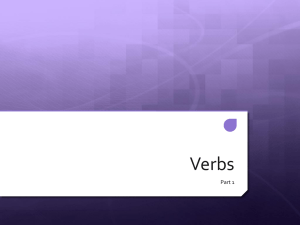 Verbs - WordPress.com