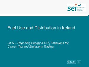 Fuel use and distribution in Ireland