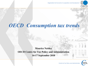 Consumption taxes General consumption taxes