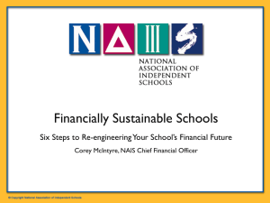 Financially Sustainable Schools