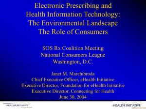 Janet Marchibrodas' presentation handouts