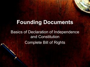 Founding Documents PPT