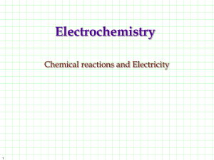 Electrochemistry Lecture