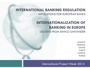 International banking regulation