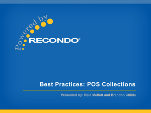 Best Practices: POS Collections