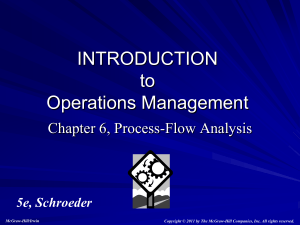 Process-Flow Analysis - McGraw Hill Higher Education