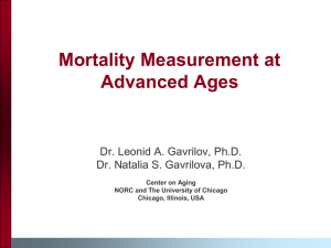 Mortality Measurement at Advanced Ages