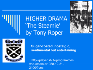 'The Steamie' by Tony Roper