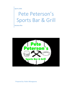 Pete Peterson*s Sports Bar & Grill