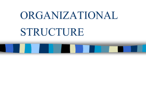 organizational structure - Home