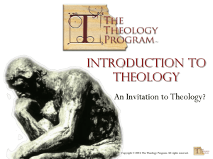 What is Theology?