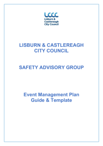 Event Management Plan - Lisburn & Castlereagh City Council