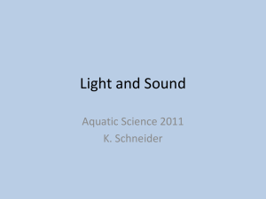 Light and Sound