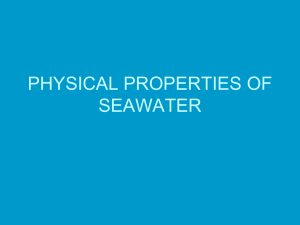 Properties of water Powerpoint