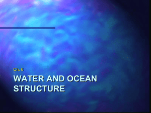 water and ocean structure