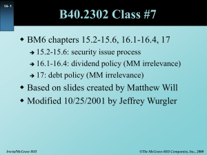 B40.2302 Class #7