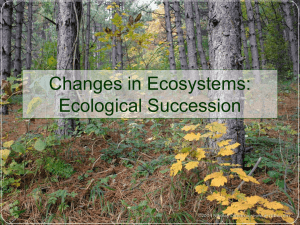 Ecological Succession PPT