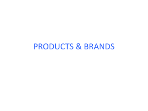 PRODUCTS & BRANDS