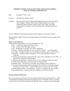 2014 Annual General Meeting Minutes