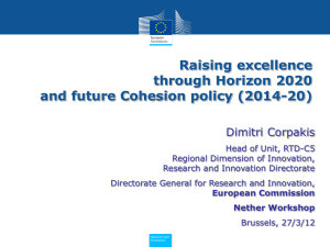 Raising excellence through Horizon 2020 and future - Neth-ER