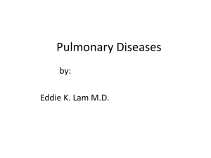 Pulmonary Diseases
