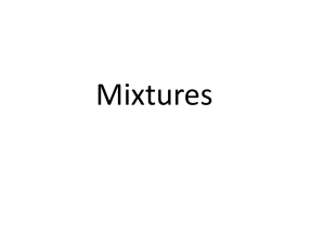 Mixtures - SchoolRack