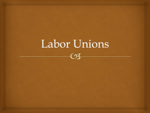 Labor Unions 7th