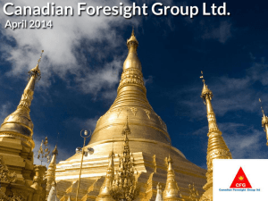 CFG_Apr_2014_Presentation - Canadian Foresight Group Ltd.