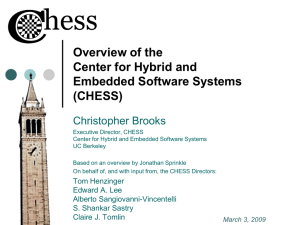 Software and Systems Frameworks - Chess