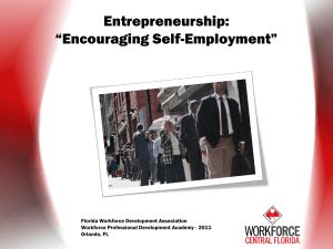 Tools for Assessing Self-Employment Readiness