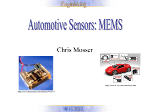 Automotive Sensors: MEMS