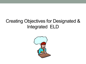 ELD & Language Objectives 10-28-15