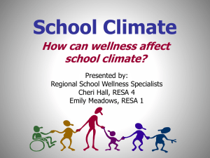 How Can Wellness Affect School Climate?