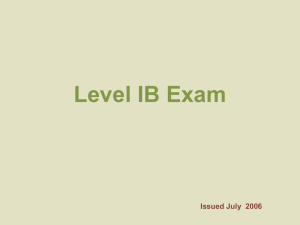 Exam Procedures - Georgia Soil and Water Conservation Commission