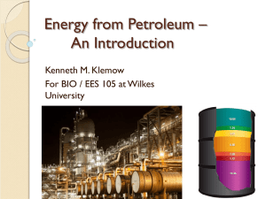 Petroleum - Wilkes University