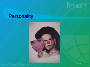 Personality PPT