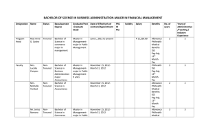 bachelor of science in business administration