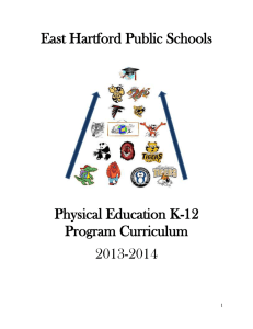 East Hartford Health & Physical Education Curriculum
