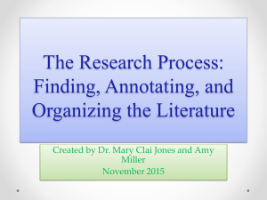 The Research Process_Lincoln