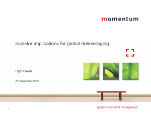 Investor Implications for Global Deleveraging