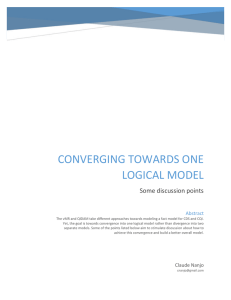 Converging towards one Logical model