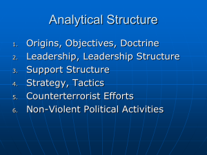 Analytical Structure