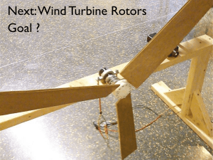Design Processes and Intro to Project #2 * Wind Turbines