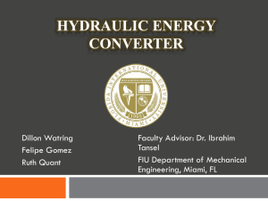 HYDRAULIC ENERGY CONVERTER