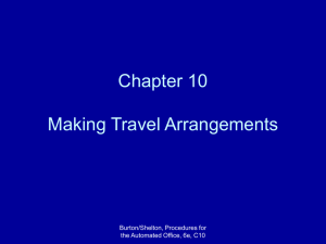 Chapter 10 - BTE 225 Office Management