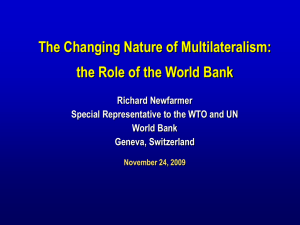 Newfarmer Changing Global Governance Nov 24