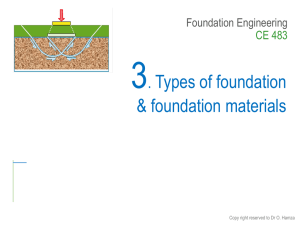 3. Type of Foundation - Home - KSU Faculty Member websites