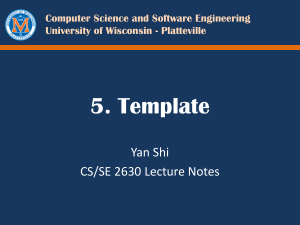 Template - University of Wisconsin