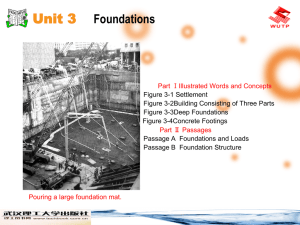 Unit 3 Foundations