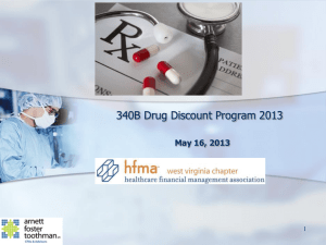 340 B Drug Discount Program 2013